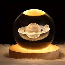 Crystal 3D Sphere Lamp